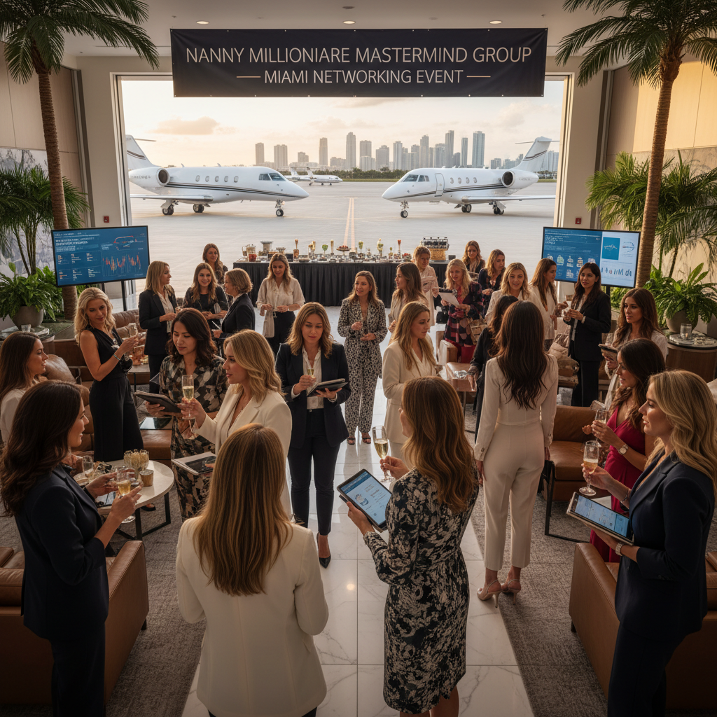 Nanny millionaire mastermind networking event