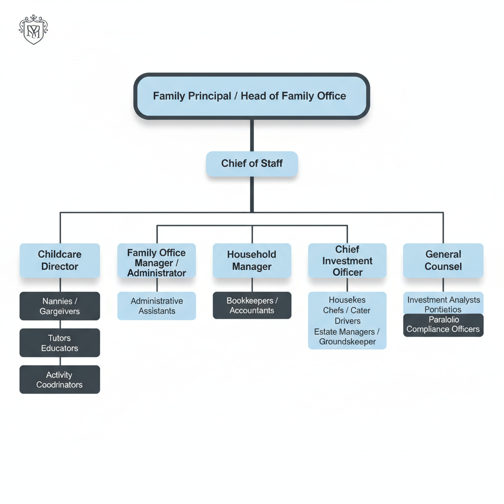 Family office organizational chart