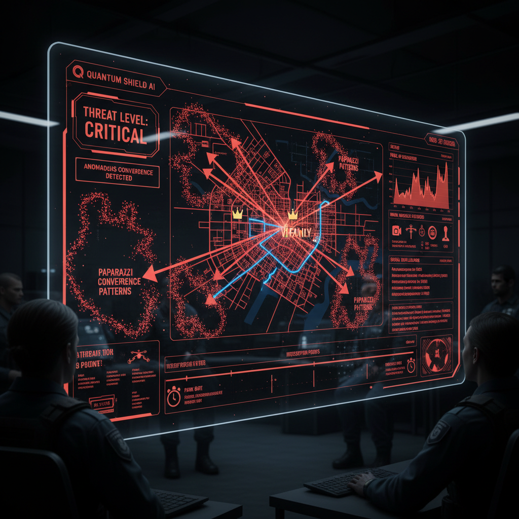 AI threat assessment dashboard