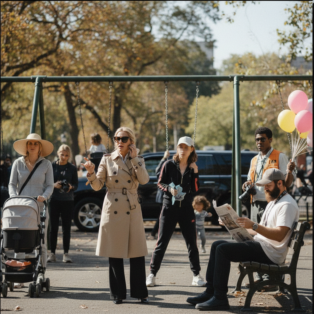 Celebrity nanny coordinating security detail